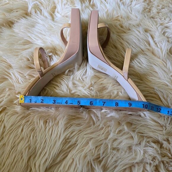 Jeffrey Campbell Creme Hustler High Heels Size 9 - Picture 7 of 8